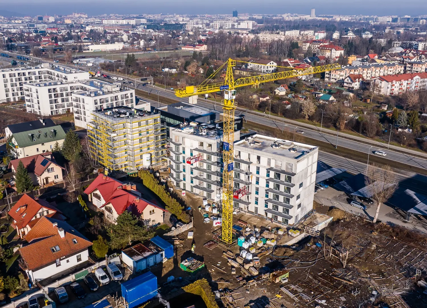 Bluszcz Apartamenty-Goszczyńskiego-dziennik budowy-luty-Kraków-Rzeszów-Bryksy-deweloper-nowe mieszkania-01